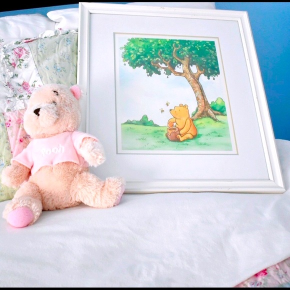 Vintage Pooh framed print - Picture 7 of 7